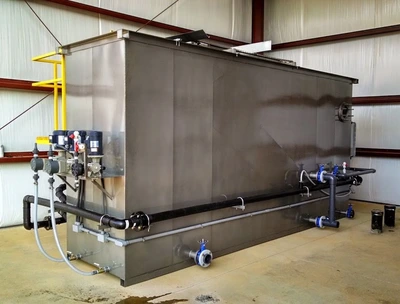 NEW: 400 GPM Dissolved Air Flotation System, 304SS.