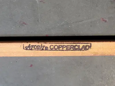 Flat Copper Clad Electrodes (Box of 50)