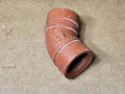 1-1/2" Grooved End 45deg Elbow Fitting No.11