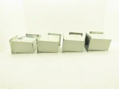 Wiegmann JWL904 4"x 4" Wireway 90° Elbow Feed-Through Lot of 4