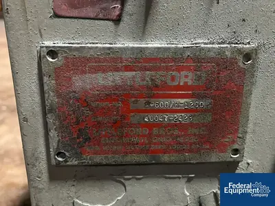 USED Littleford 43.2 Cu Ft Littleford Cooler, Model K1200, S/S, 45#
