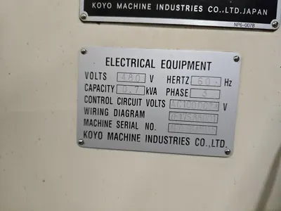 Koyo RT-40 ROBI Outer Diameter Visual Inspection Checking Machine
