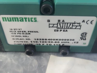 NEW Numatics 152SS400K000030