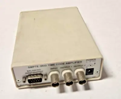 TCA-100 SMPTE / IRIG TIME CODE AMPLIFIER