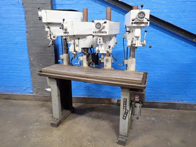 Used CLAUSING 1666 Heavy Duty Multiple Spindle Drills including Gang & Cluster Ohio US | HGR 24 #1134174