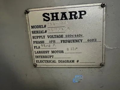 SHARP SG-820-3A Reciprocating Surface Grinders | Global Machine Brokers, LLC (7)