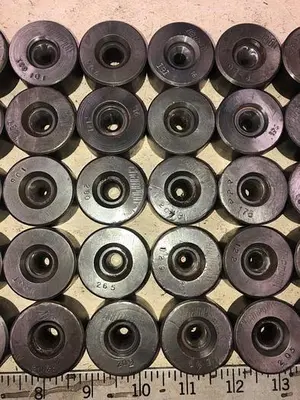 3044-140 Lot of 50 Tungsten Quality Carbide Medium-Size Wire and Tube Drawing Dies