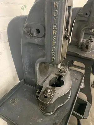 5904-510 Royersford Excelsior #10 / Famco, Metalworking, Forming & Stamping Punch Press / Foot Operated 2.5 Ton Kick Press