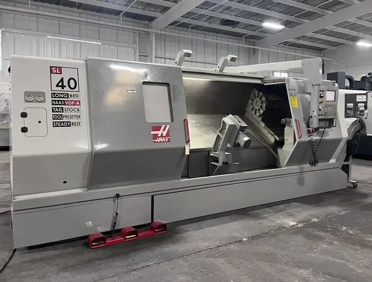 Used 2003 HAAS SL-40L CNC Lathes Illinois US | BLUMBERG MACHINERY COMPANY #396503