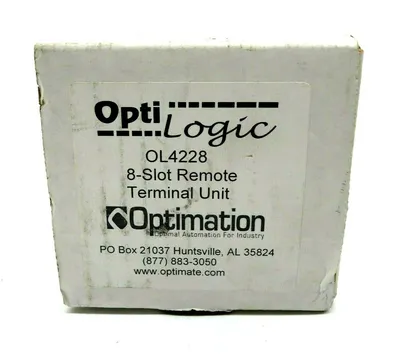 NEW AUTOMATION DIRECT OPTIMATION OL4228 8 SLOT REMOTE TERMINAL UNIT