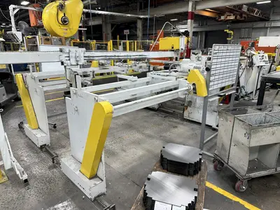 48" X 14 GA ROWE & HERR-VOSS CUT TO LENGTH CTL LINE: STOCK #22752