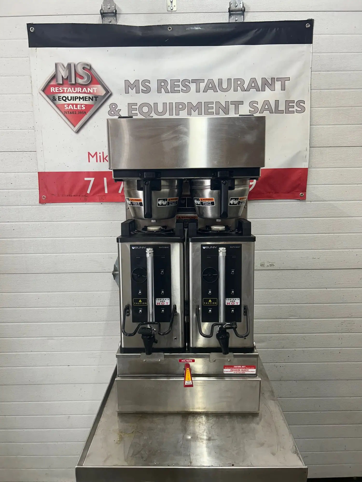 Bunn Dual SH DBC Coffee Brewer Refurbished & Working!
