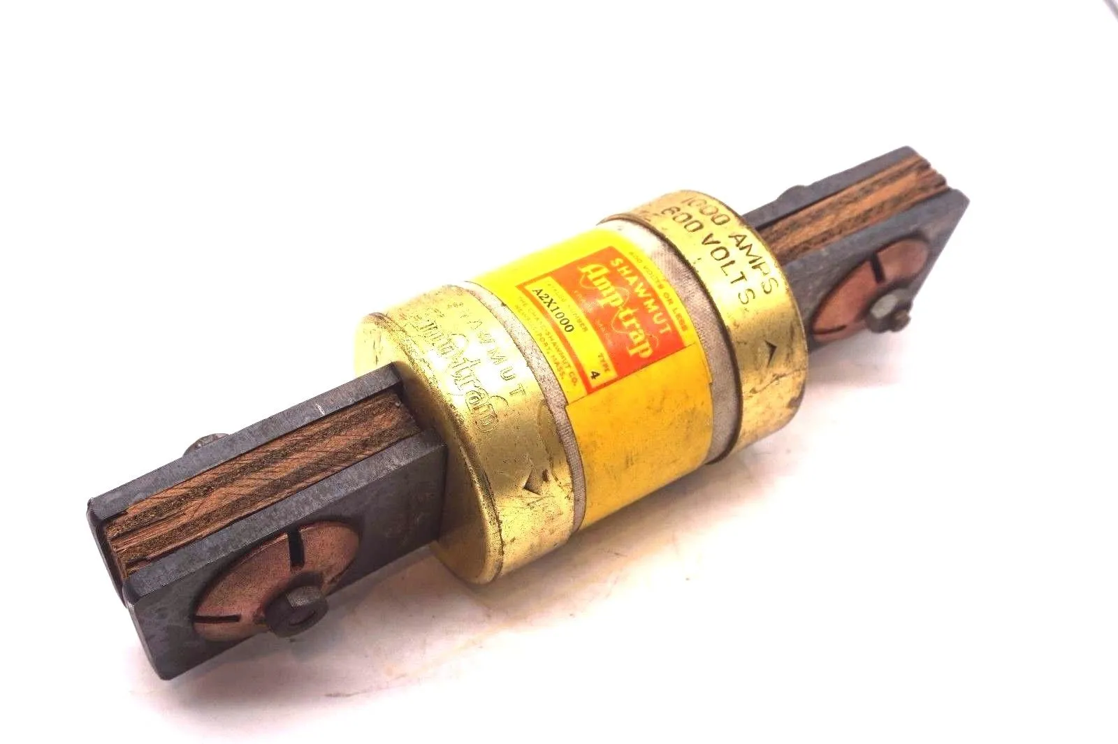 NEW SHAWMUT AMPTRAP A2X1000 FUSE TYPE 4