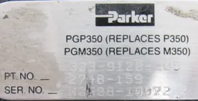 NEW PARKER 323-9120-205 PUMP 3239120205 TAYLOR 2748-159