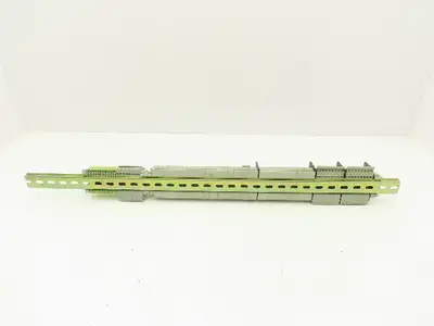3, 4, 6-Wire Terminal DIN Rail 30" Lot of 91