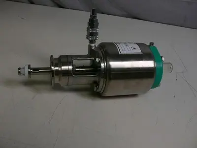 USED ALFA LAVAL TRI CLOVER 761TR-10M-20S-1-SFY-316L SANITARY VALVE