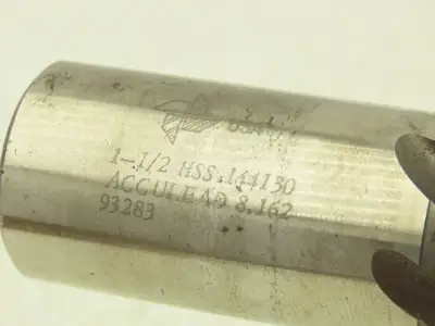 Brubaker Tool 93283 Acculead 6 Flute Coarse Pitch Rougher 1.5 DIA X 2" LOC