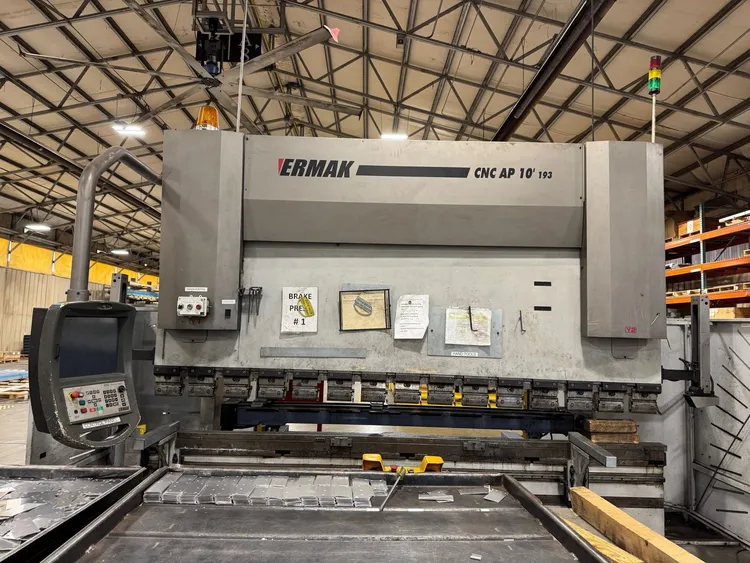 Used 2010 ERMAK CNCAP 10 x 193 Press Brakes Illinois US | Lion Machinery #356233