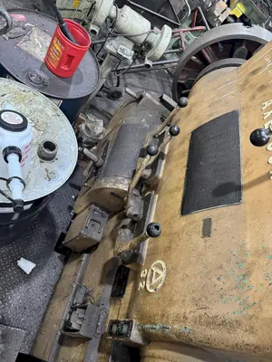 40/104" X 192/312" AXELSON SLIDING GAP ENGINE LATHE. STOCK #0888825