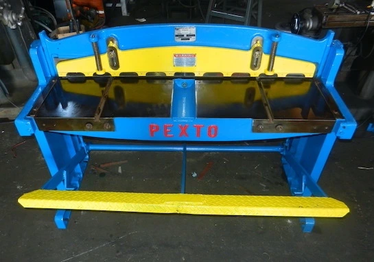 PEXTO 52" x 16ga MANUAL FOOT SHEAR