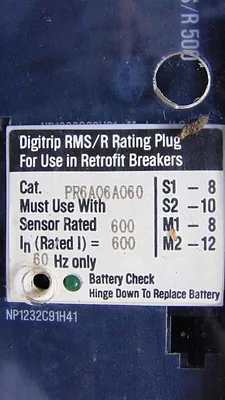 Westinghouse Digitrip RMS/R500 Trip Unit RH56CLSIG Used