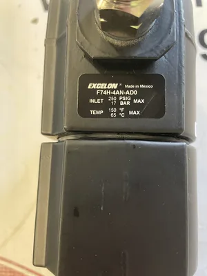 Norgren Excelon F74H-4AN-AD0 High-Flow Coalescing Filter 250psi 150°F 1/2″