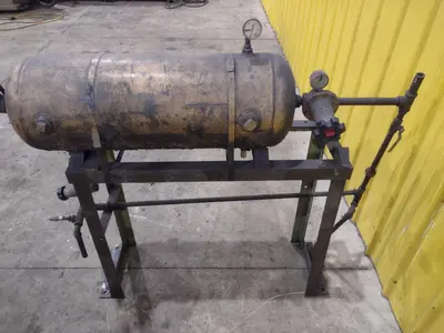 7 TON AIRAM ARDCOR PNEUMATIC 4 POST CUTOFF PRESS: YOBRO #25223