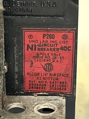 Used BULLDOG ELECTRIC P260 Circuit Breakers | Surplus Asset Holdings #1189345