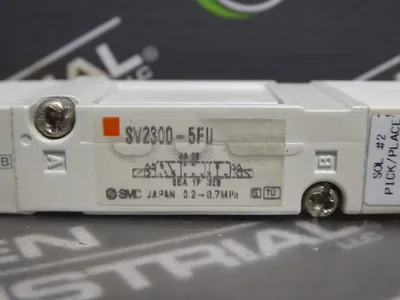 SMC SV2300-5FU Pneumatic Solenoid Valve 0.2 ~ 0.7 MPa Used