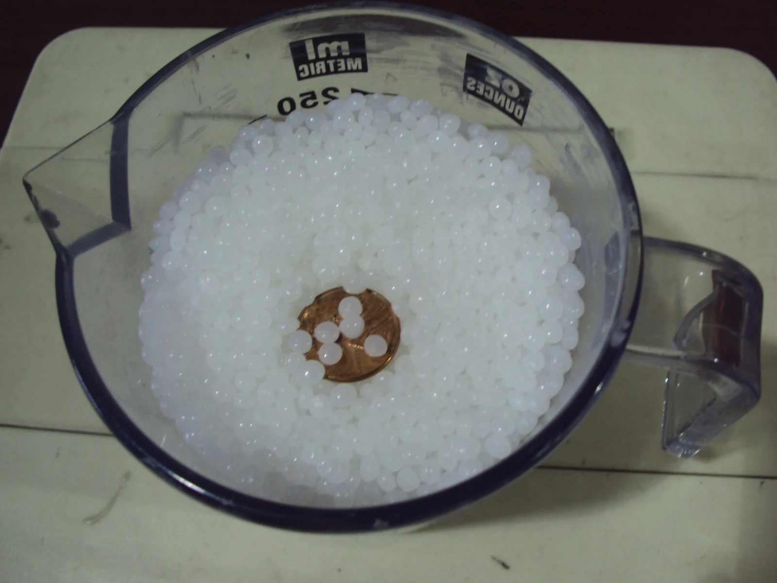 Virgin Natural Plastic Pellets Crafts Doll Corn Hole Bean Bag 10 Lbs Clean