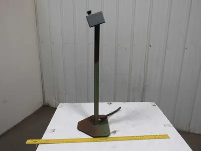 Straight Pedestal Column W/Base & 2 Button Box Electrical Enclosure