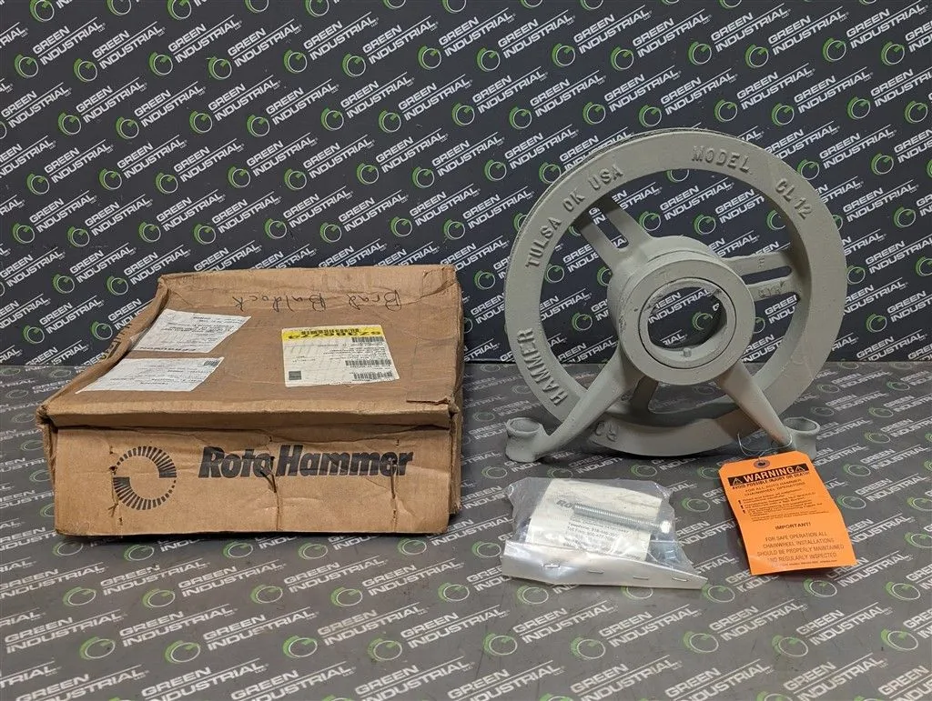 Roto-Hammer CL-12 Clamp-On Chain Wheel Valve Actuator 9-1/4"-12-1/2" Wheel New NIB