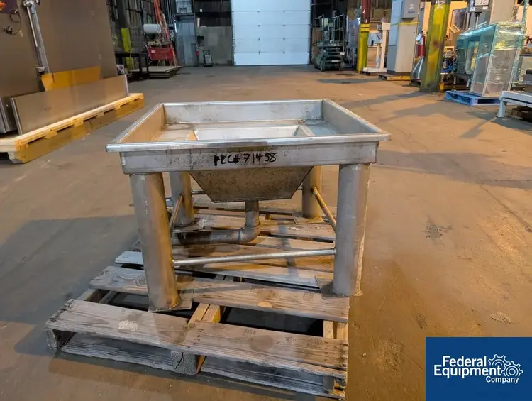 Used N/A stainless steel hopper Bins Ohio US | Federal Equipment Company #129737