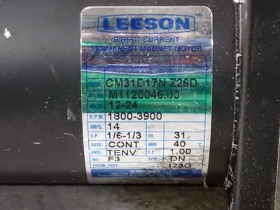 USED LEESON CM31D17N Z260