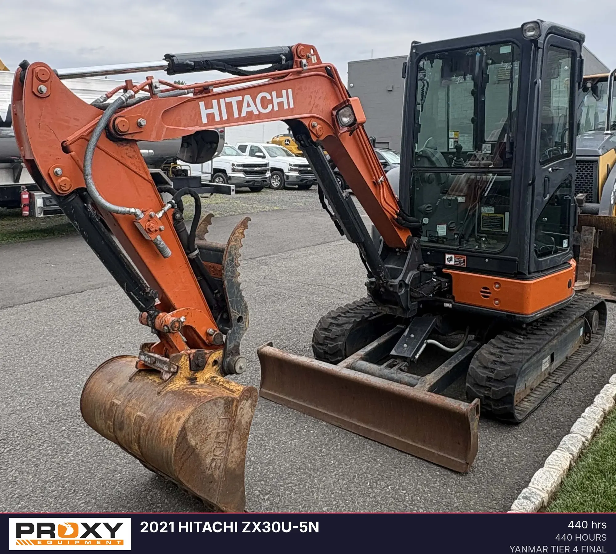 Used 2021 HITACHI ZX30U-5N Crawler Excavators - Mini New Jersey US | Proxy Equipment #1388896