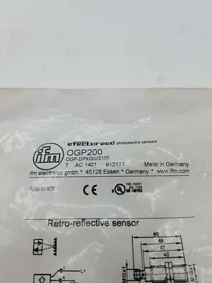 New | in-Stock IFM OGP200 Sensors | ND Industrial Surplus #1224555