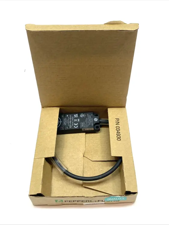Used PEPPERL+FUCHS HF RFID READ/WRITE HEAD IO-LINK 13.56 MHZ IP67 Misc Industrial Equipment | Maverick Industrial Sales #1100377