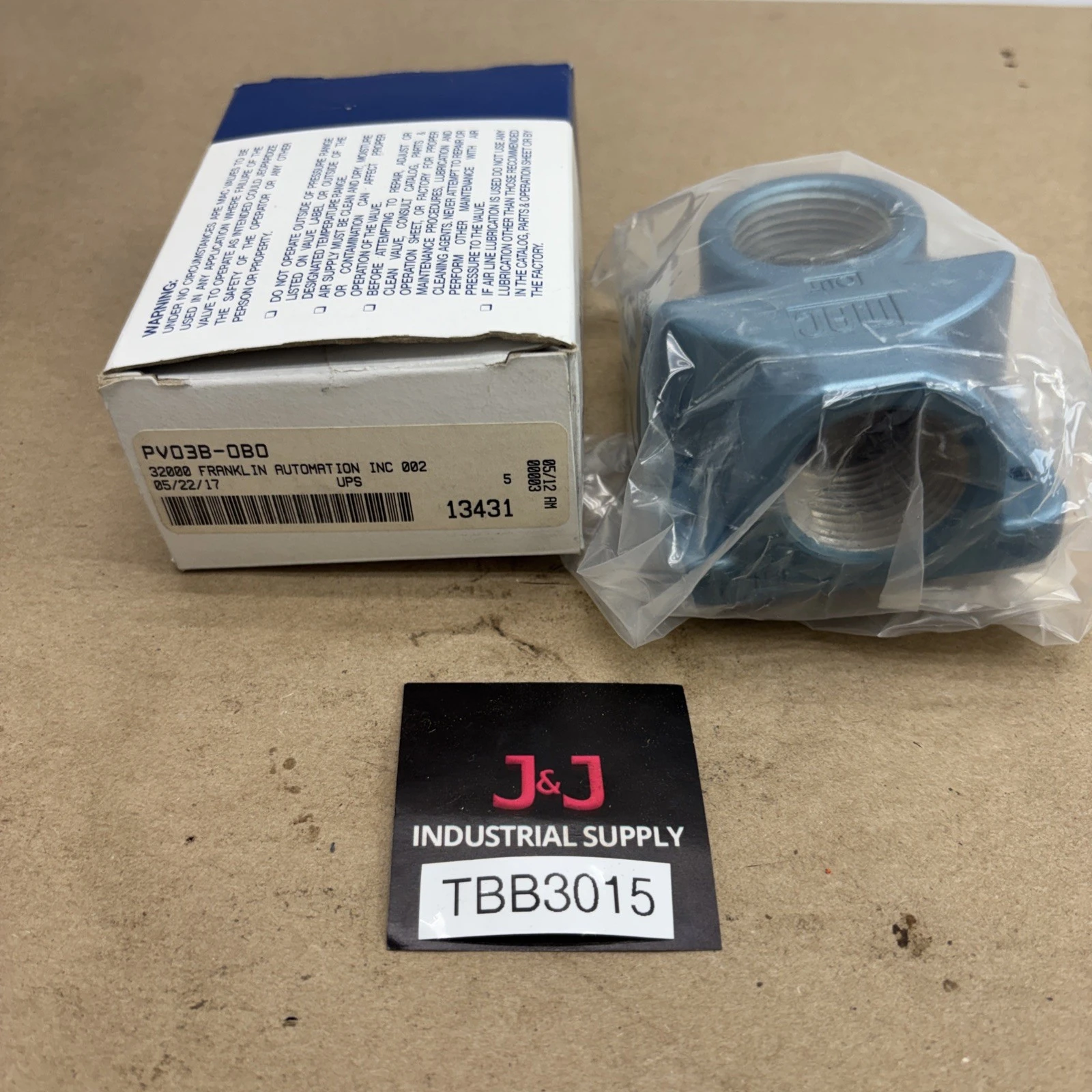 NEW MAC VALVES PV03B-0B0