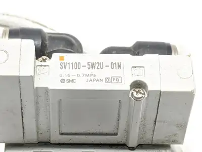 Used SMC 5-PORT 2-POSITION SINGLE SOLENOID VALVE, 1/8" NPT Solenoid Valves Michigan US | Maverick Industrial Sales #1092691