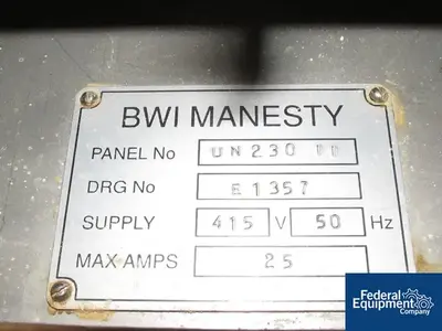 USED Manesty Manesty Unipress Diamond, 27 Station