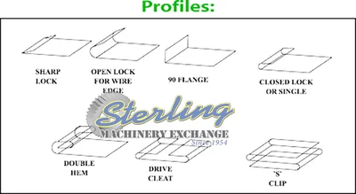 New | in-Stock TIN KNOCKER TK-30 Box & Pan Brakes including Finger California US | Sterling Machinery Exchange #1467032