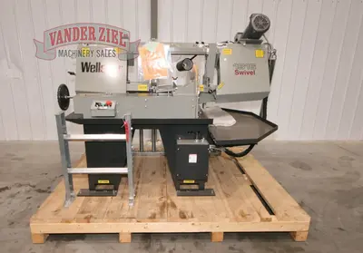 New | in-Stock WELLSAW 1316S Horizontal Band Saws Michigan US | Vander Ziel Machinery Sales #1328264