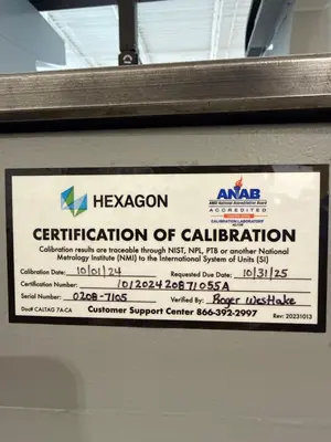 Used BROWN & SHARPE M.1604.3110 Coordinate Measuring Machines Ontario CA | Aucto #1310716