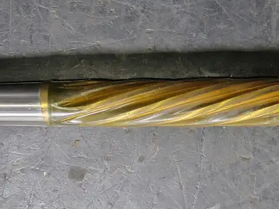 15/16" HSS Spiral Flute Taper Shank Reamer, VANA