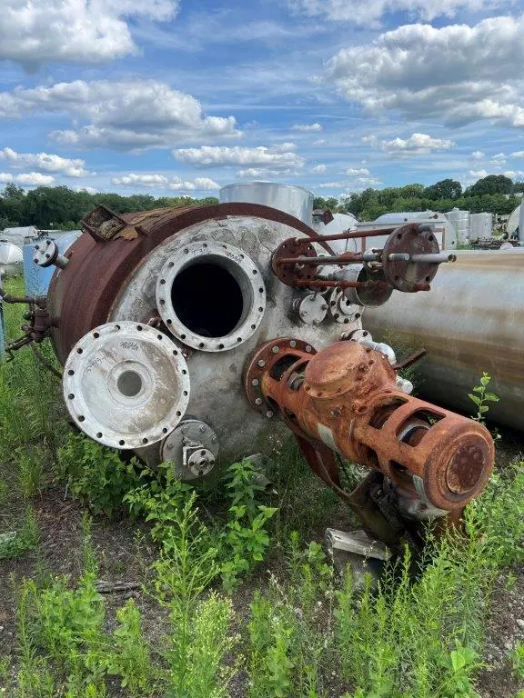900 Gallon 316 Stainless Steel Jacketed Mix Tank