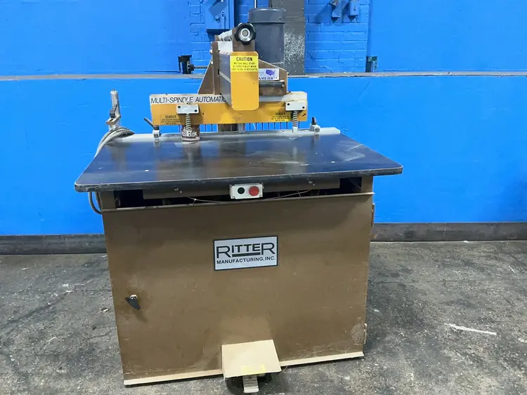 Used 1992 RITTER MANUFACTURING R23 Woodworking Line Boring Machines Ohio US | HGR 24 #1291900