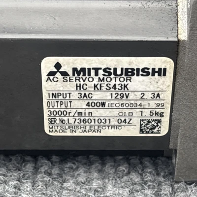 Used Mitsubishi HCKFS43K Servo Motors California US | Davliegogo LLC #1725389