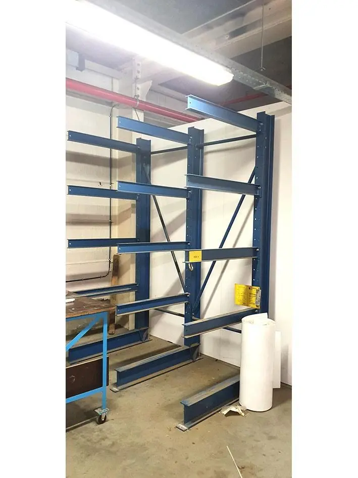 USED ZM PLATE STORAGE RACK