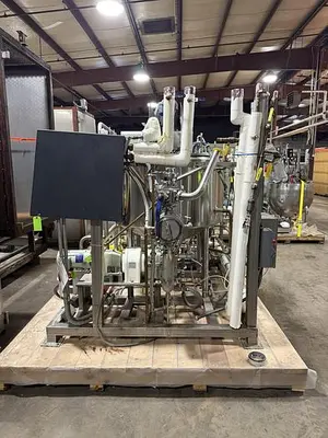 DUAL AB PROCESS TANKS WITH HEATERS AND PUMP