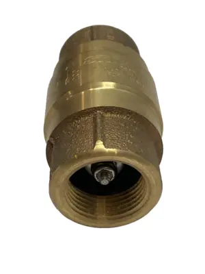 NEW STRATAFLO CHECK VALVE 1" FNPT BRONZE, BUNA-N SPRING POPPET